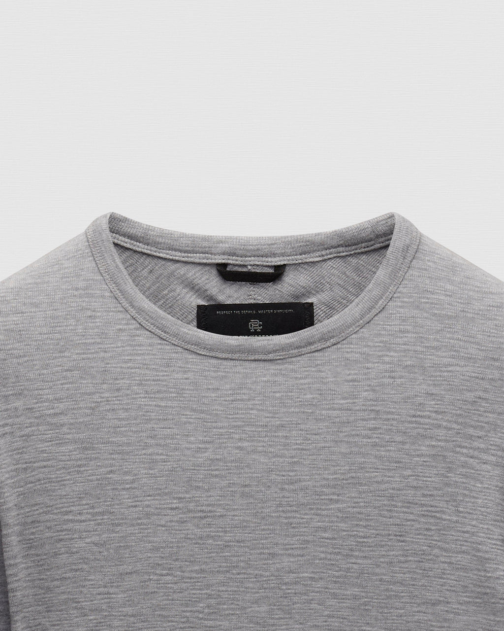 1x1 Slub Slim Long Sleeve