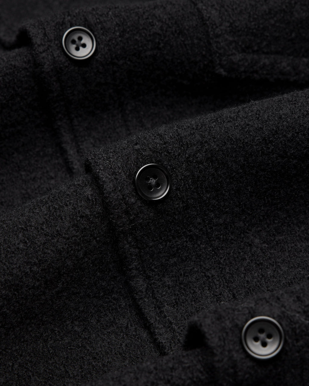 Boiled Wool Warden Overshirt