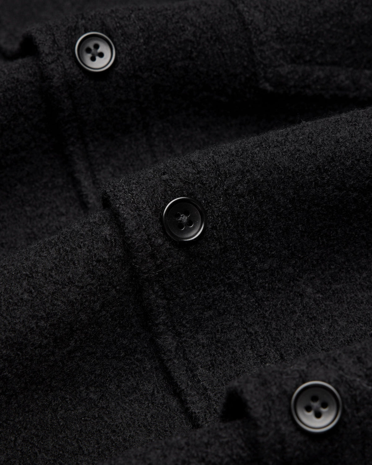 Boiled Wool Warden Overshirt