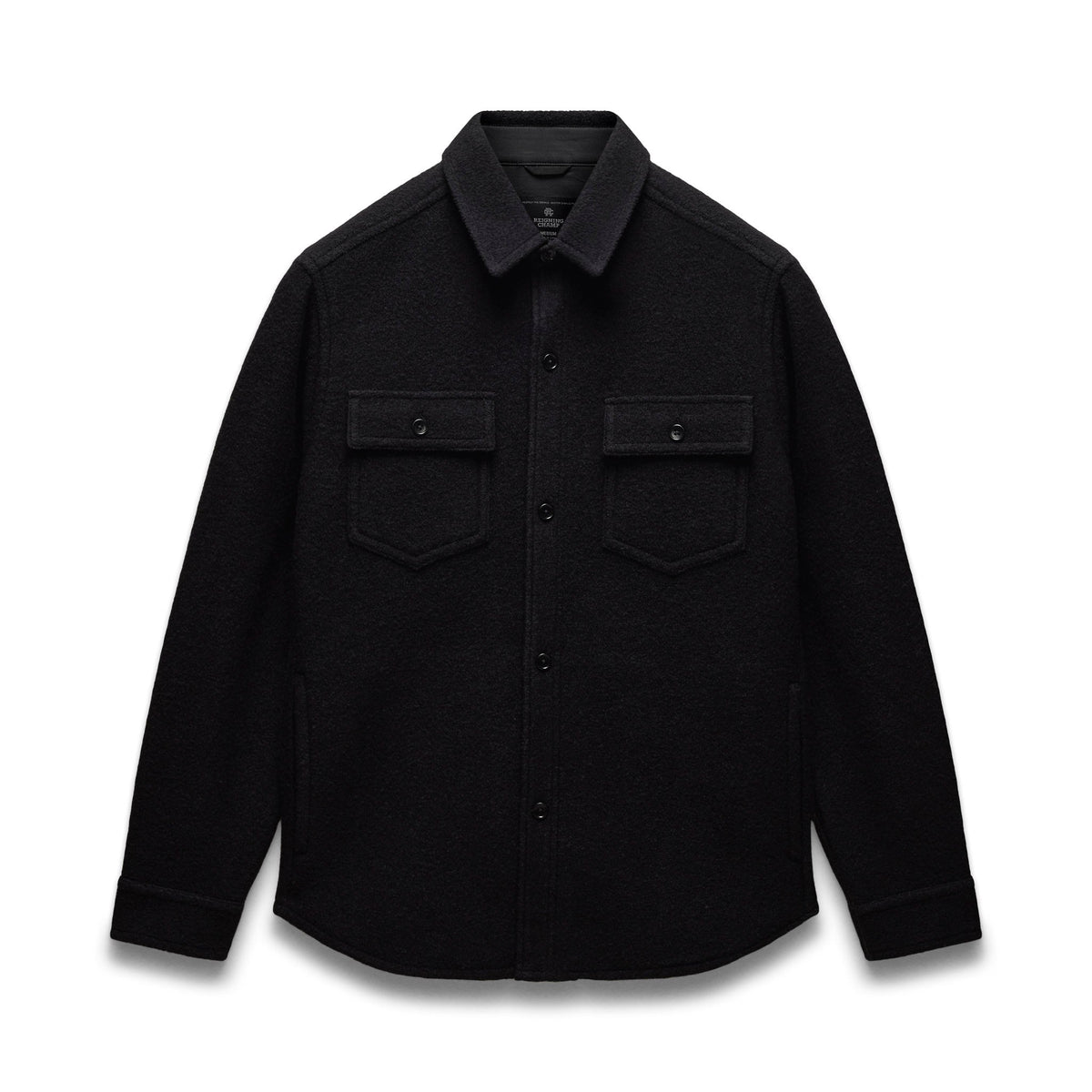 Boiled Wool Warden Overshirt