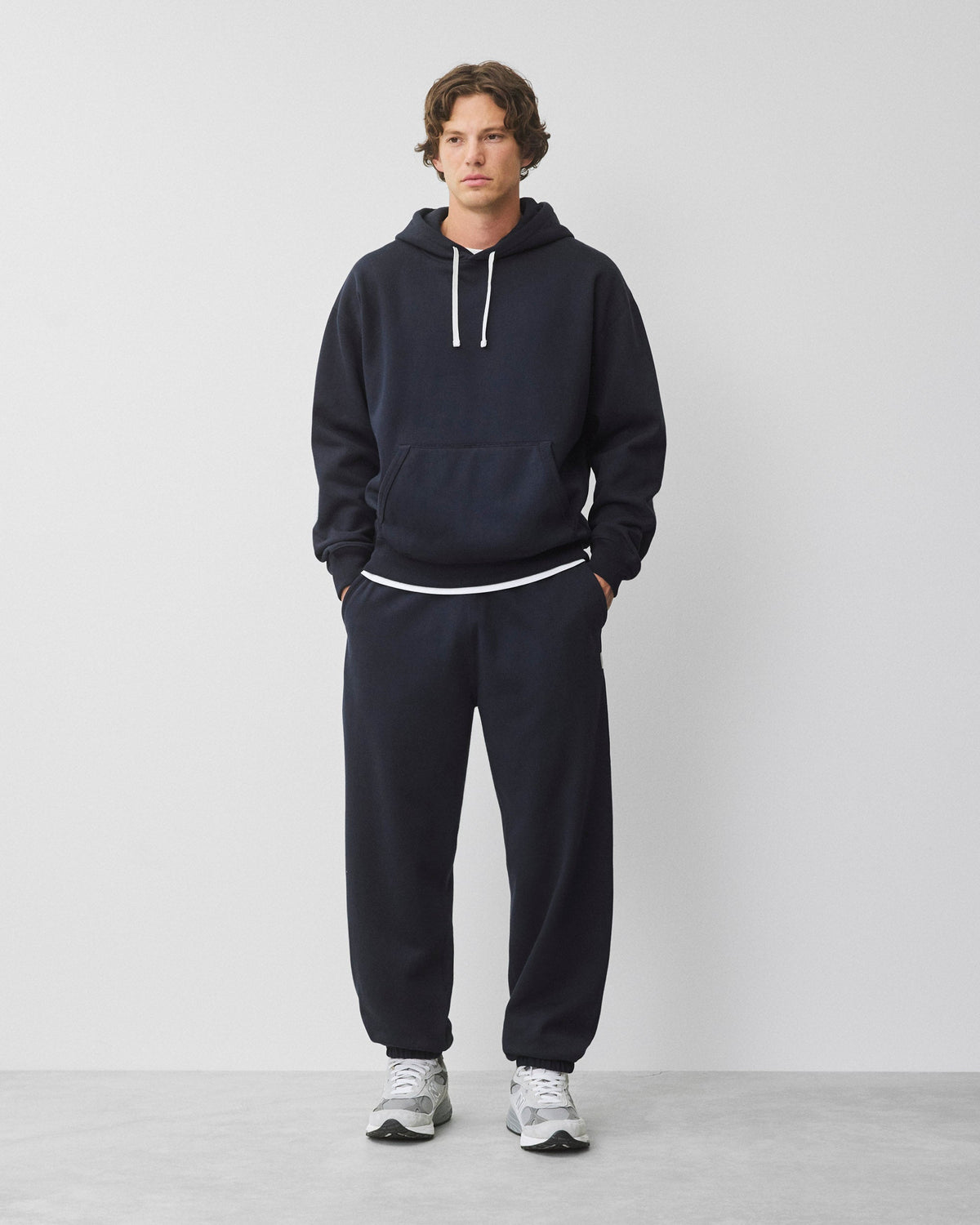 Brushed Fleece Relaxed Cuffed Sweatpant