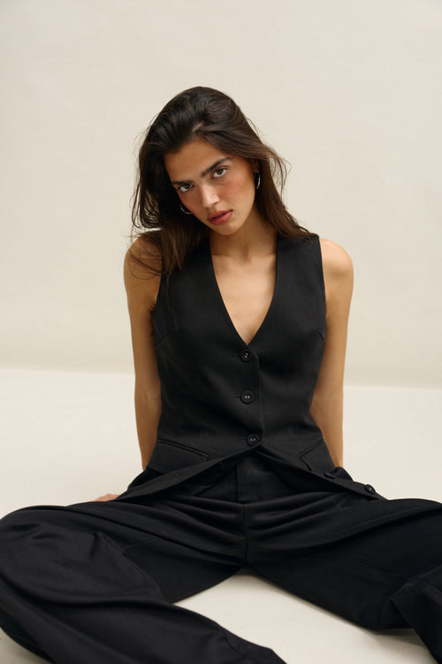 Adelaide Tailored Pant Black
