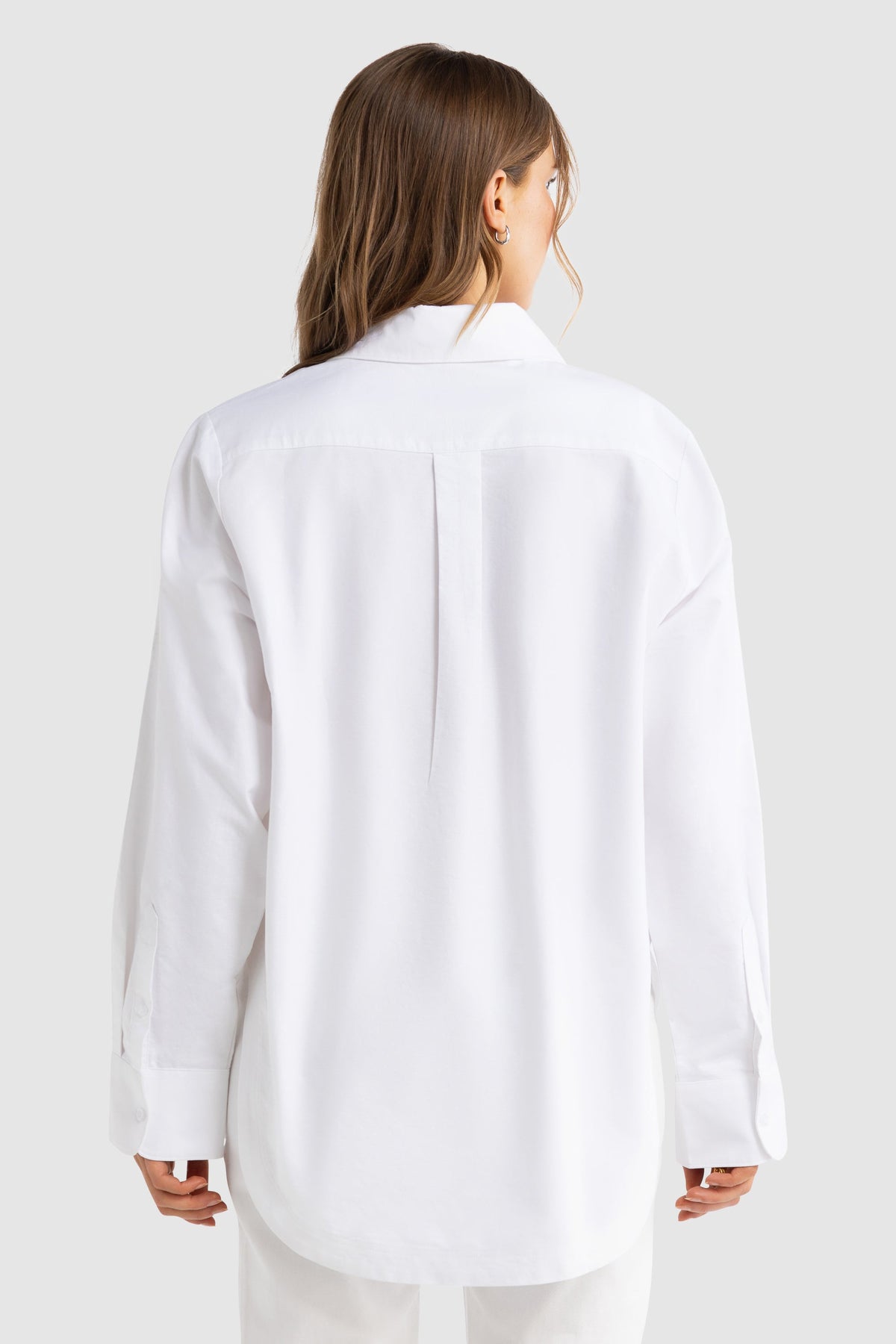 Adelaide Oxford Shirt White