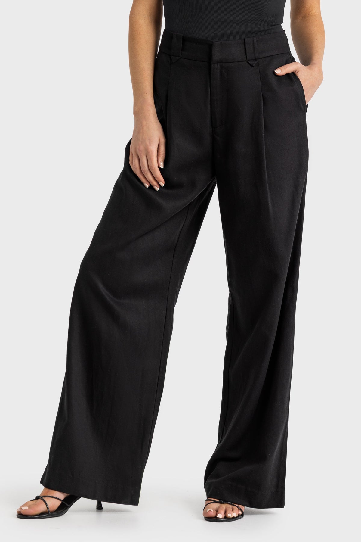 Adelaide Tailored Pant Black