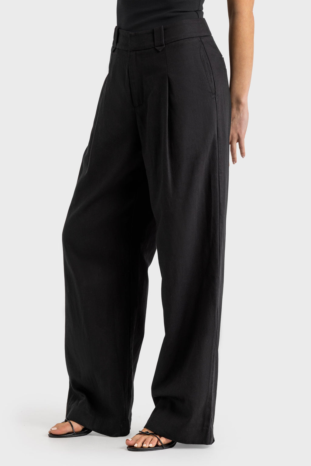 Adelaide Tailored Pant Black