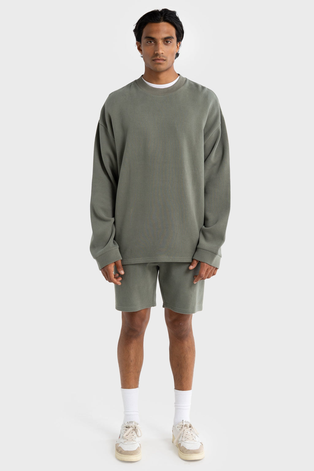 Aiden Crew Sweater Artichoke