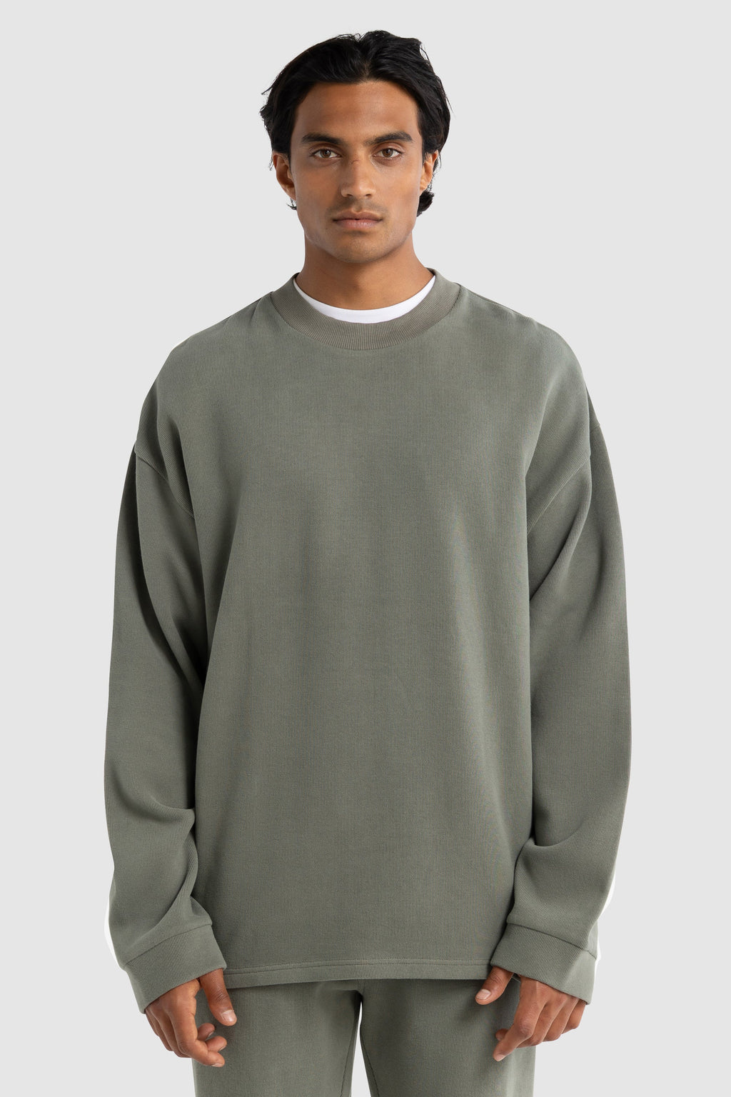 Aiden Crew Sweater Artichoke