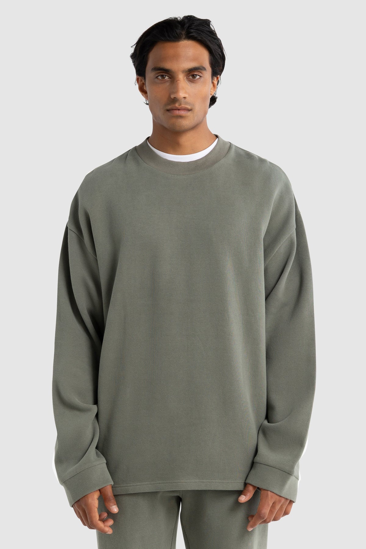 Aiden Crew Sweater Artichoke