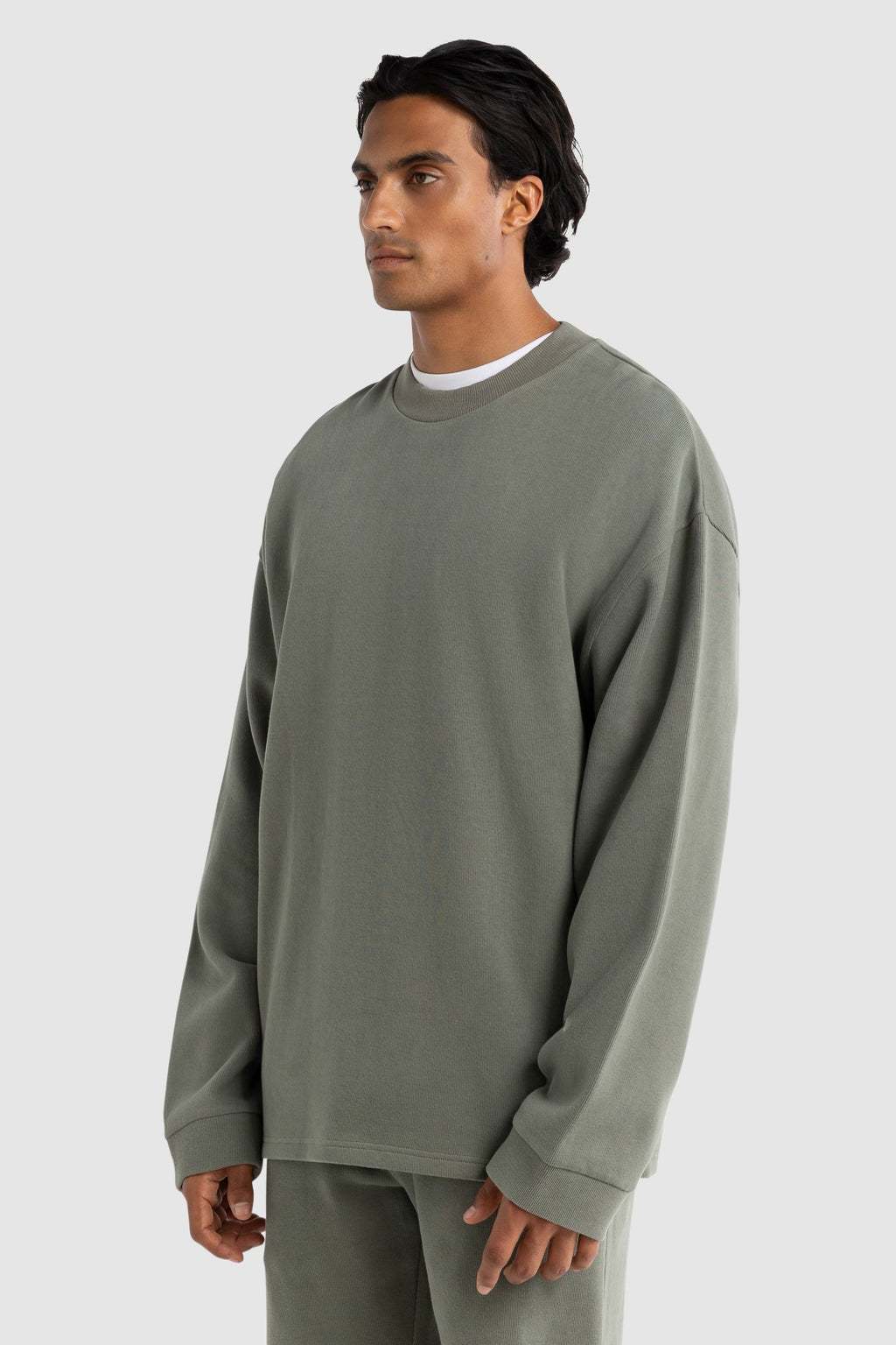 Aiden Crew Sweater Artichoke