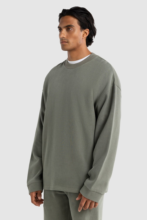 Aiden Crew Sweater Artichoke