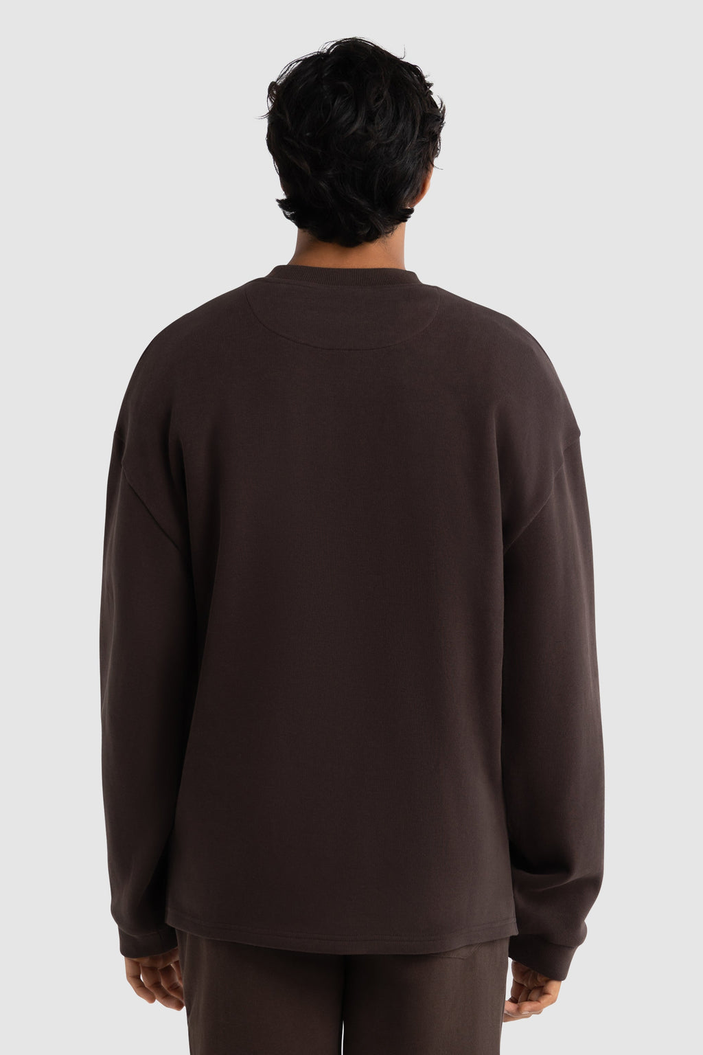 Aiden Crew Sweater Carob