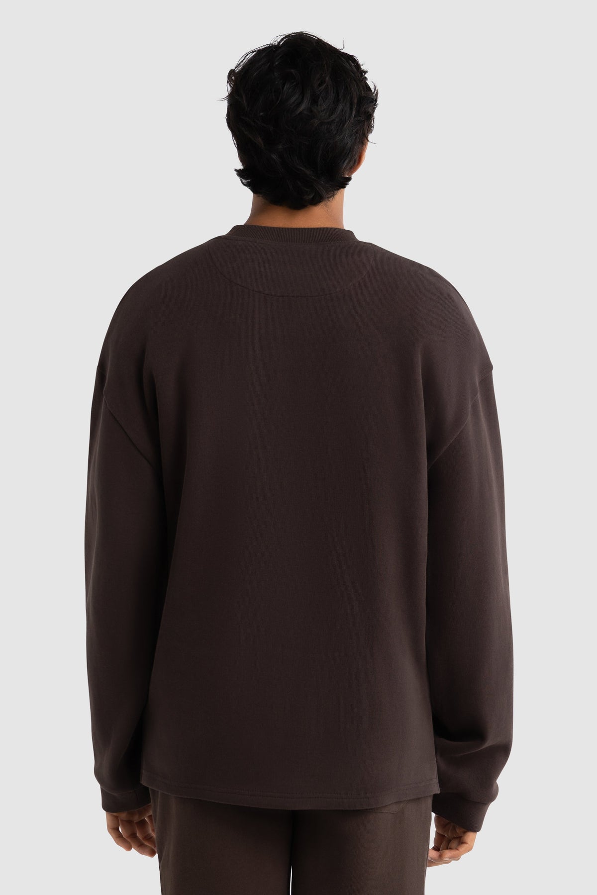 Aiden Crew Sweater Carob