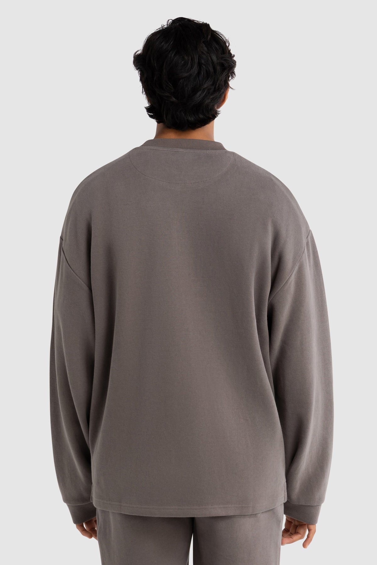 Aiden Crew Sweater Espresso