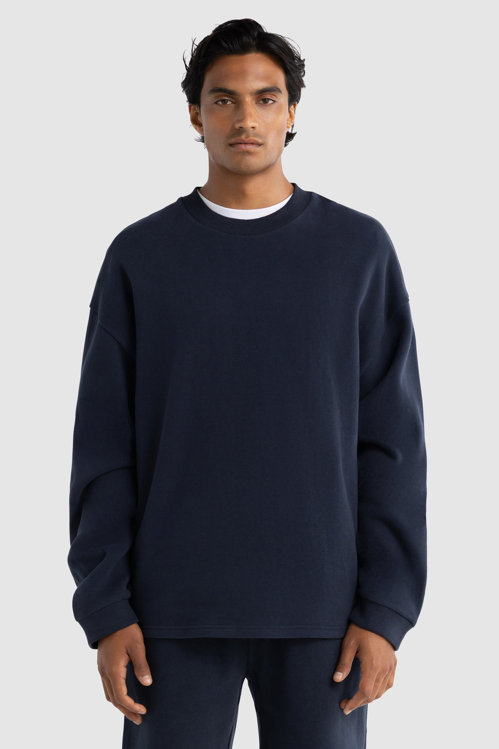 Aiden Crew Sweater Navy