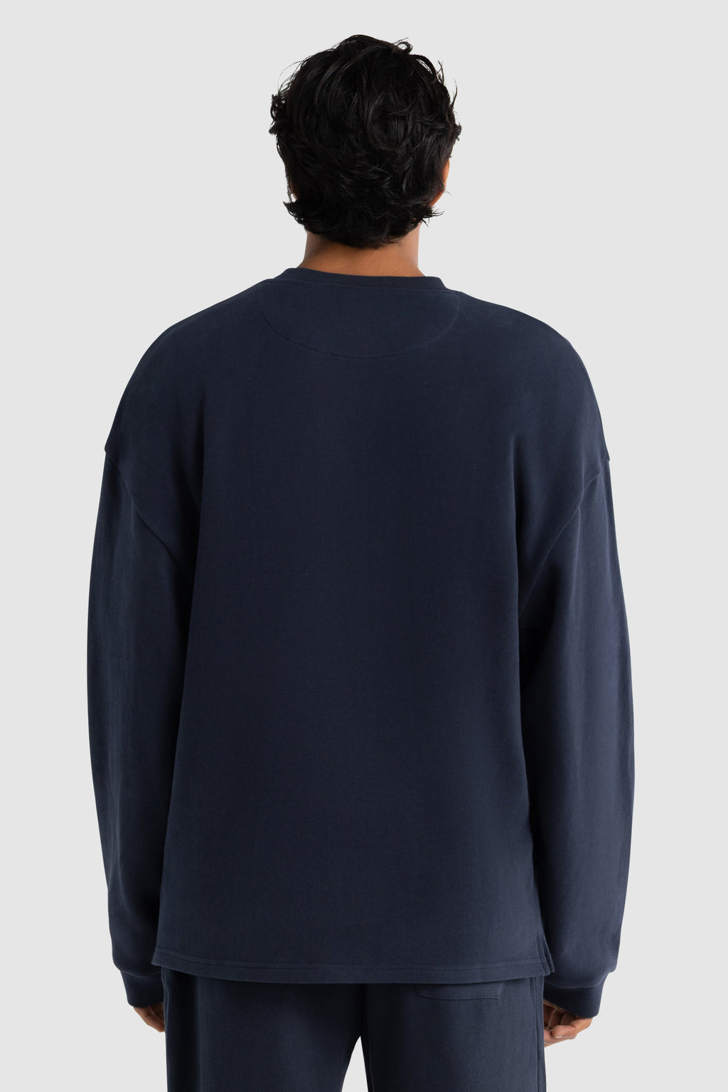 Aiden Crew Sweater Navy