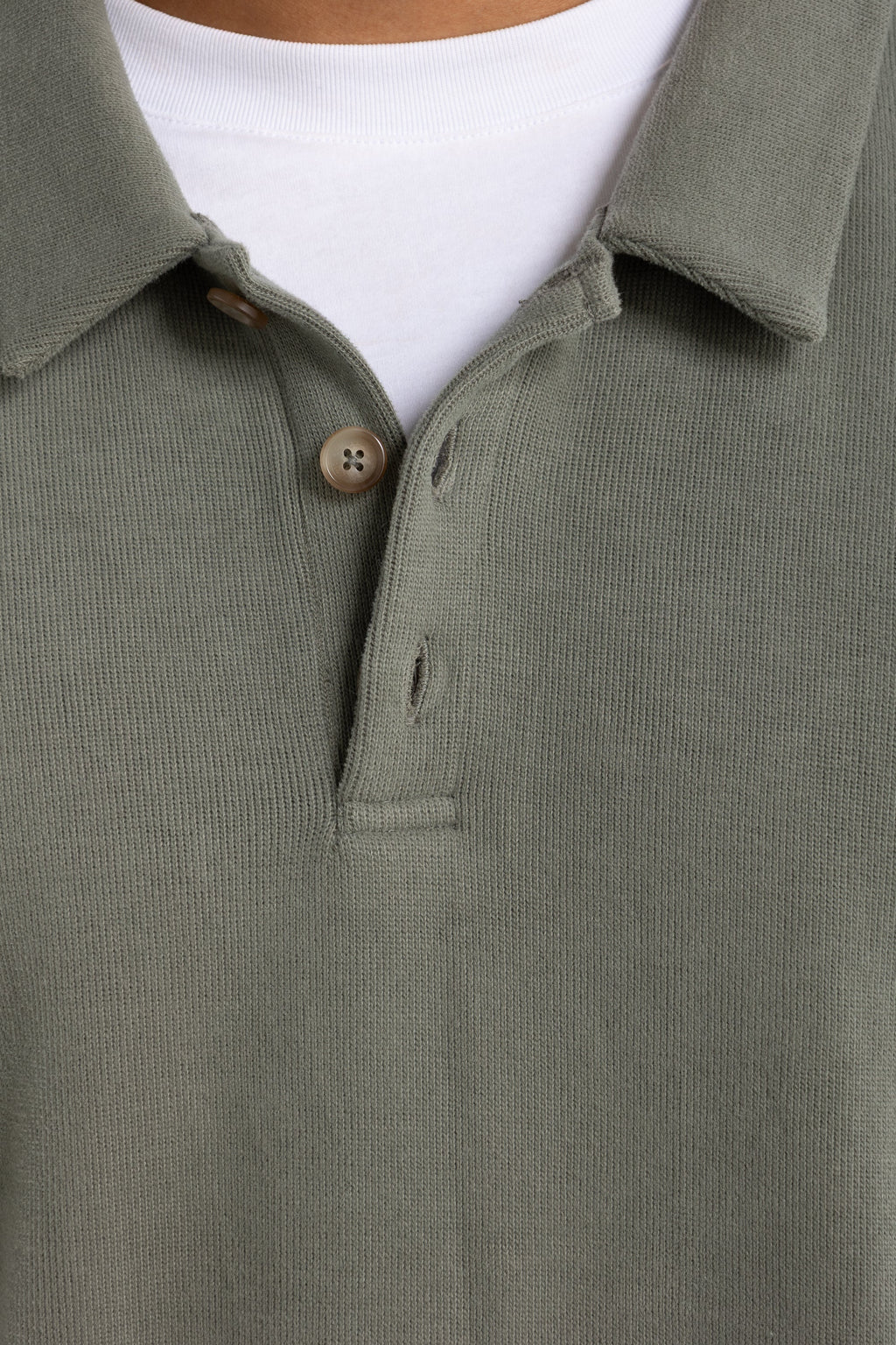 Aiden Polo Sweater Artichoke
