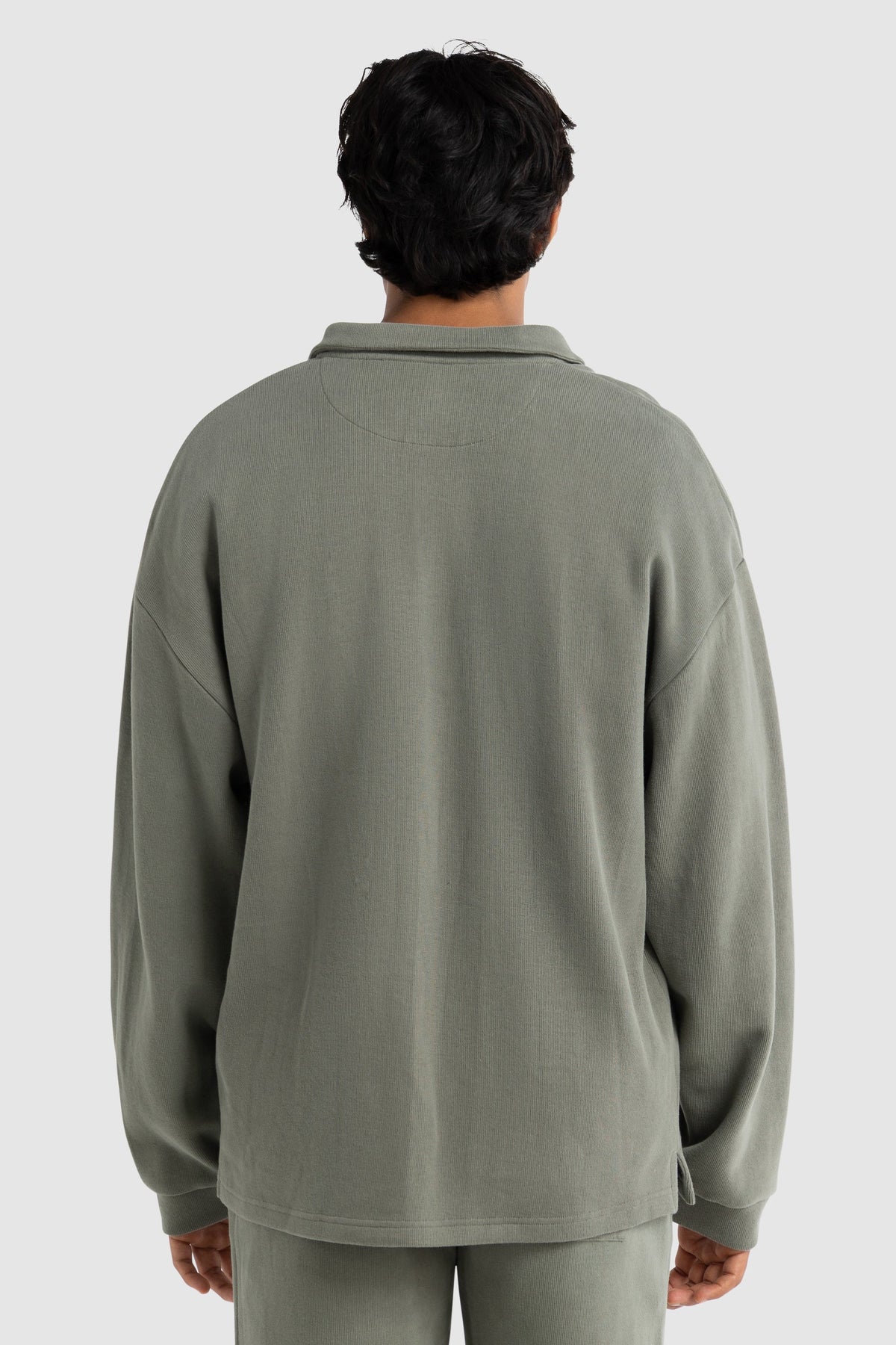 Aiden Polo Sweater Artichoke