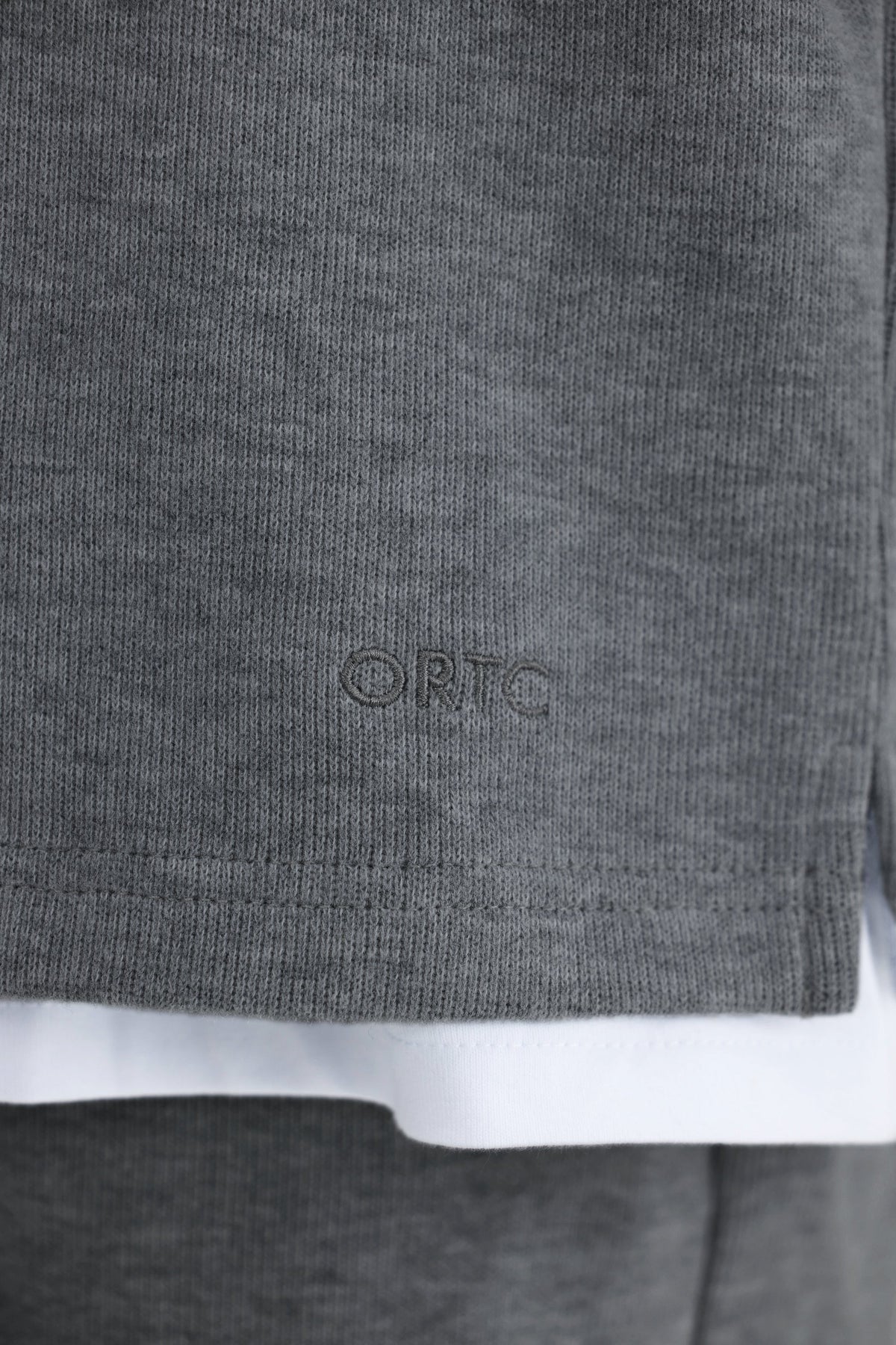Aiden Polo Sweater Charcoal Marle