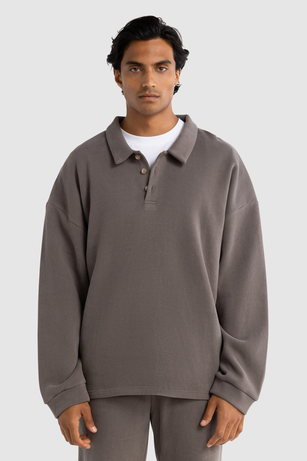 Aiden Polo Sweater Espresso