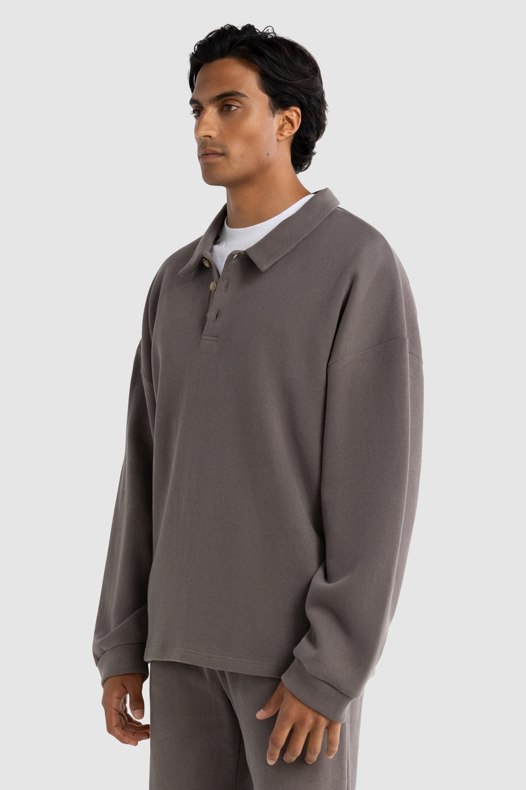 Aiden Polo Sweater Espresso