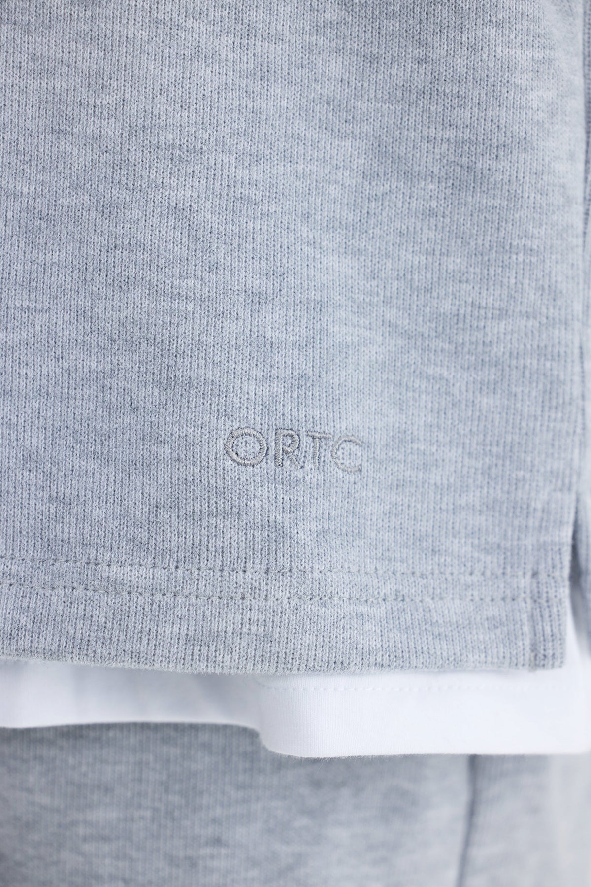 Aiden Polo Sweater Grey Marle