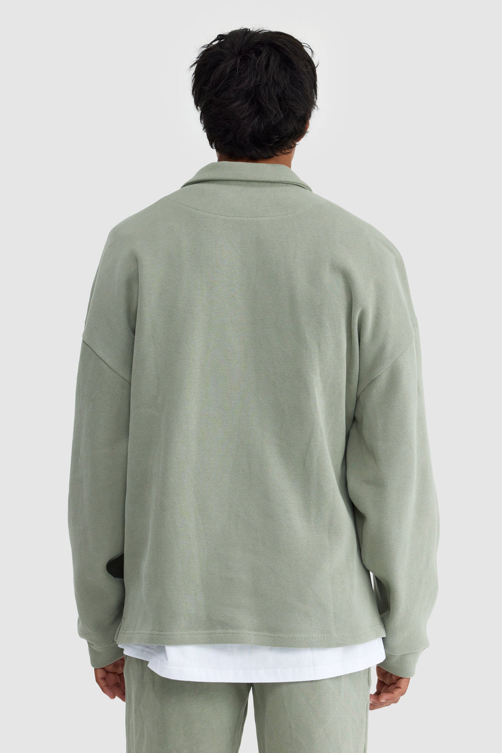 Aiden Polo Sweater Olive