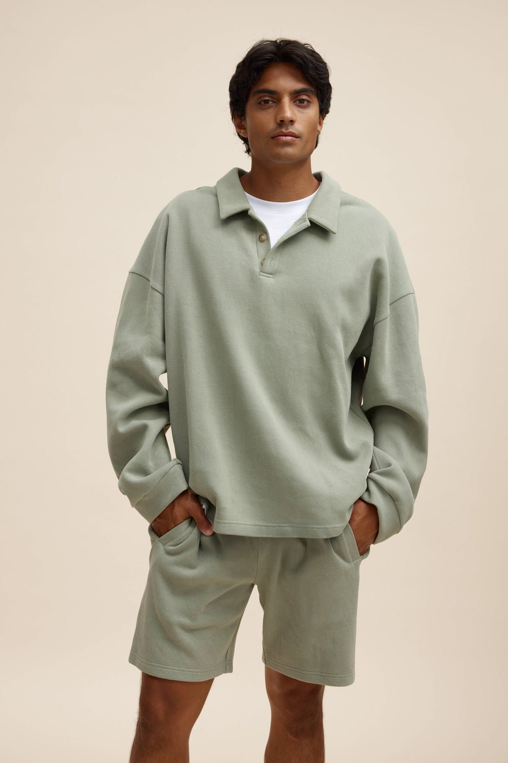 Aiden Relaxed Shorts Olive