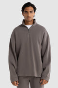 Aiden Quarter Zip Espresso