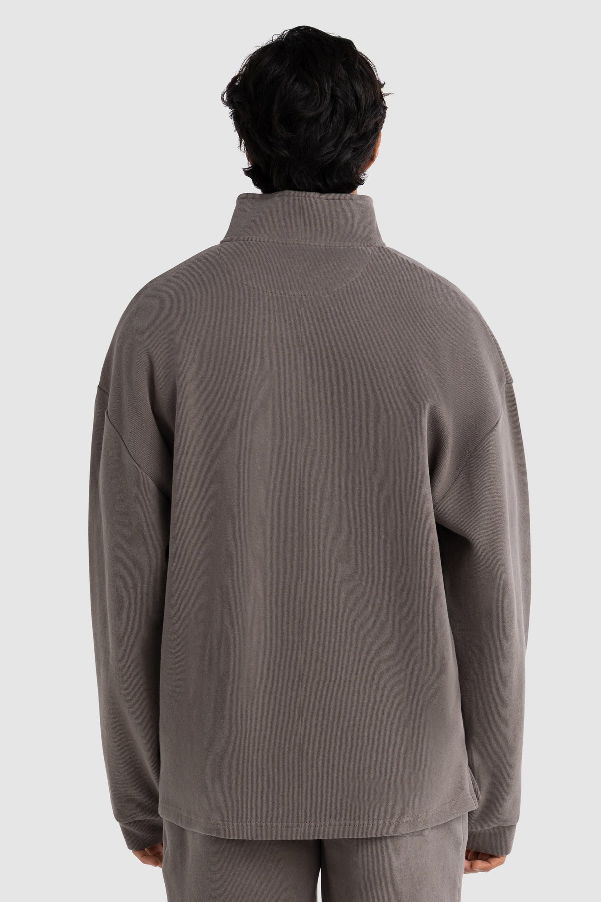 Aiden Quarter Zip Espresso