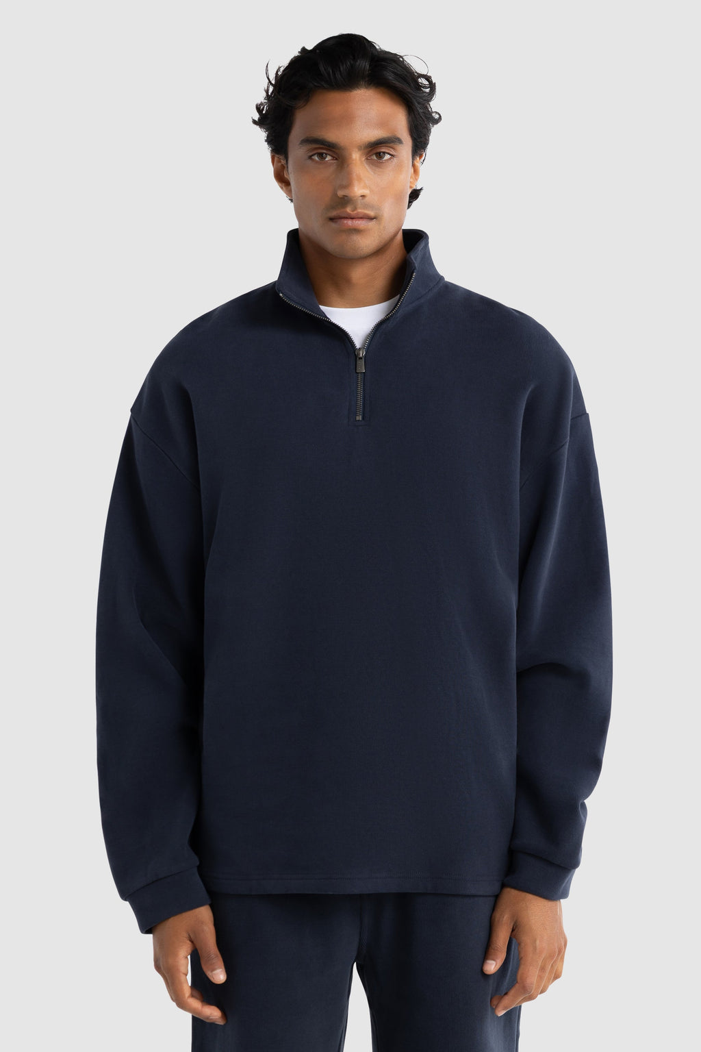 Aiden Quarter Zip Navy