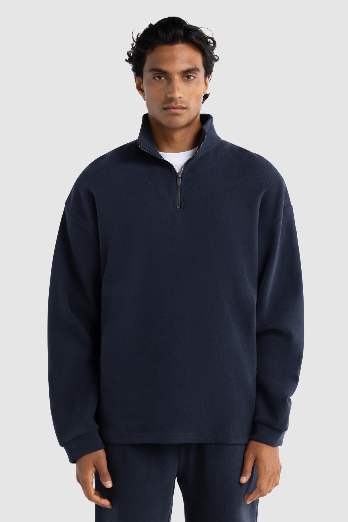 Aiden Quarter Zip Navy
