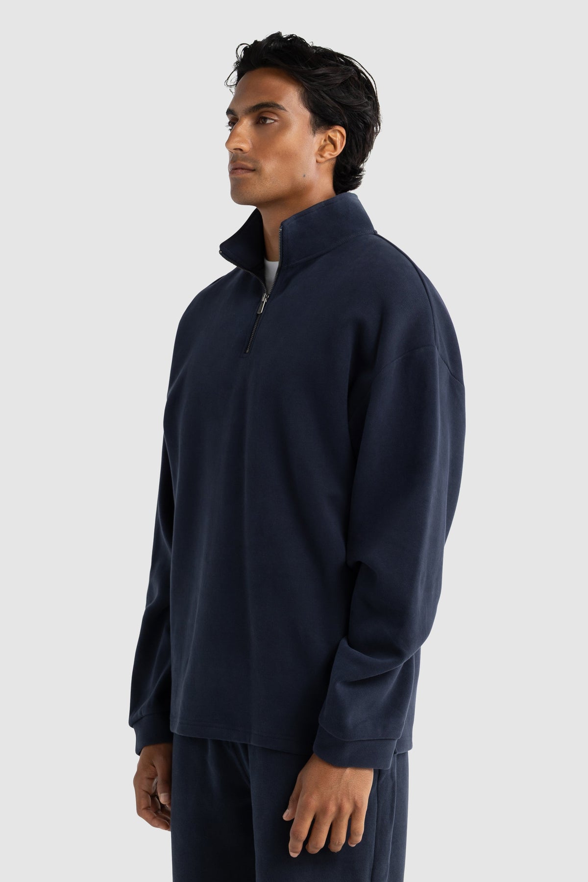 Aiden Quarter Zip Navy