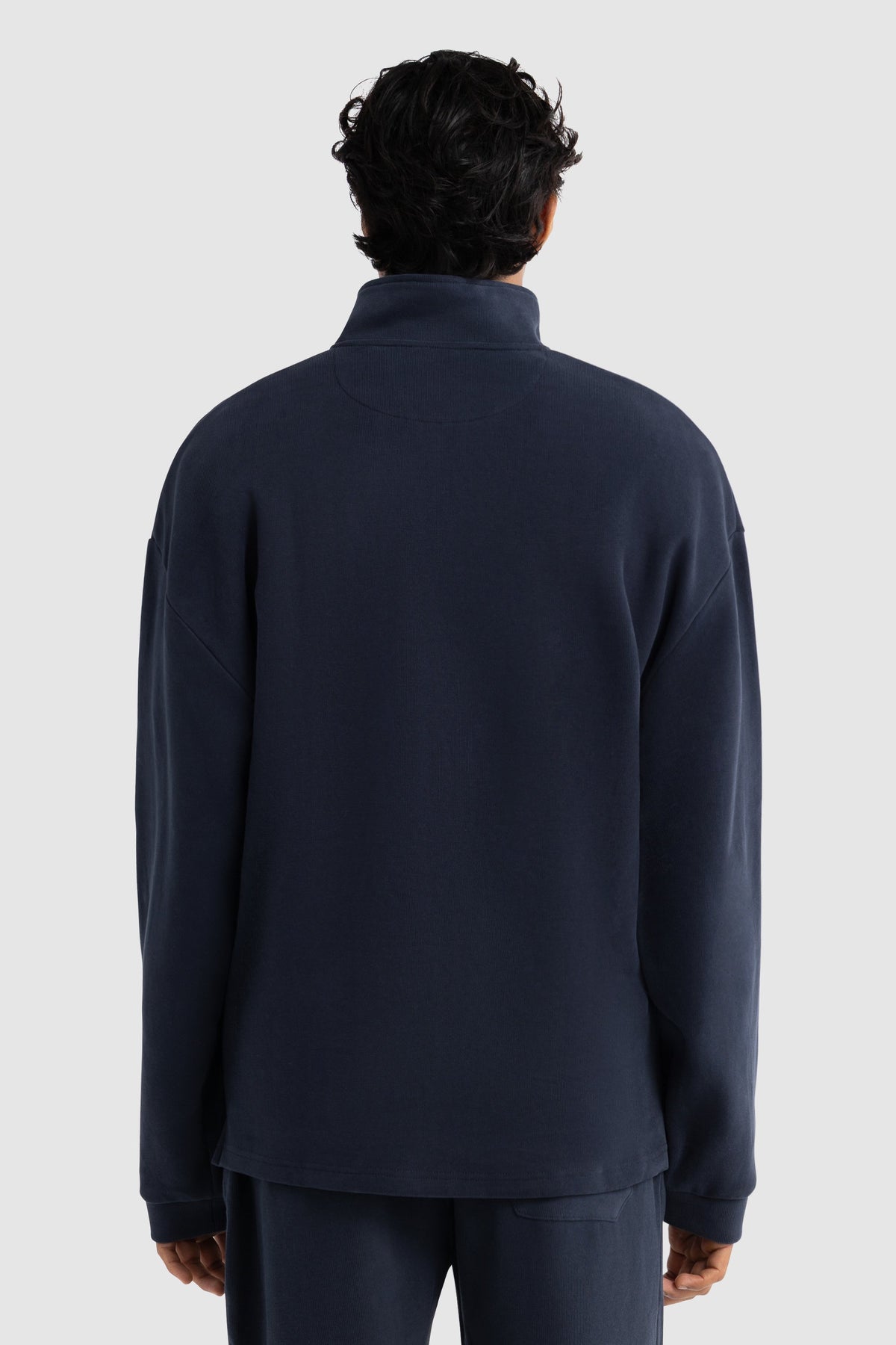 Aiden Quarter Zip Navy