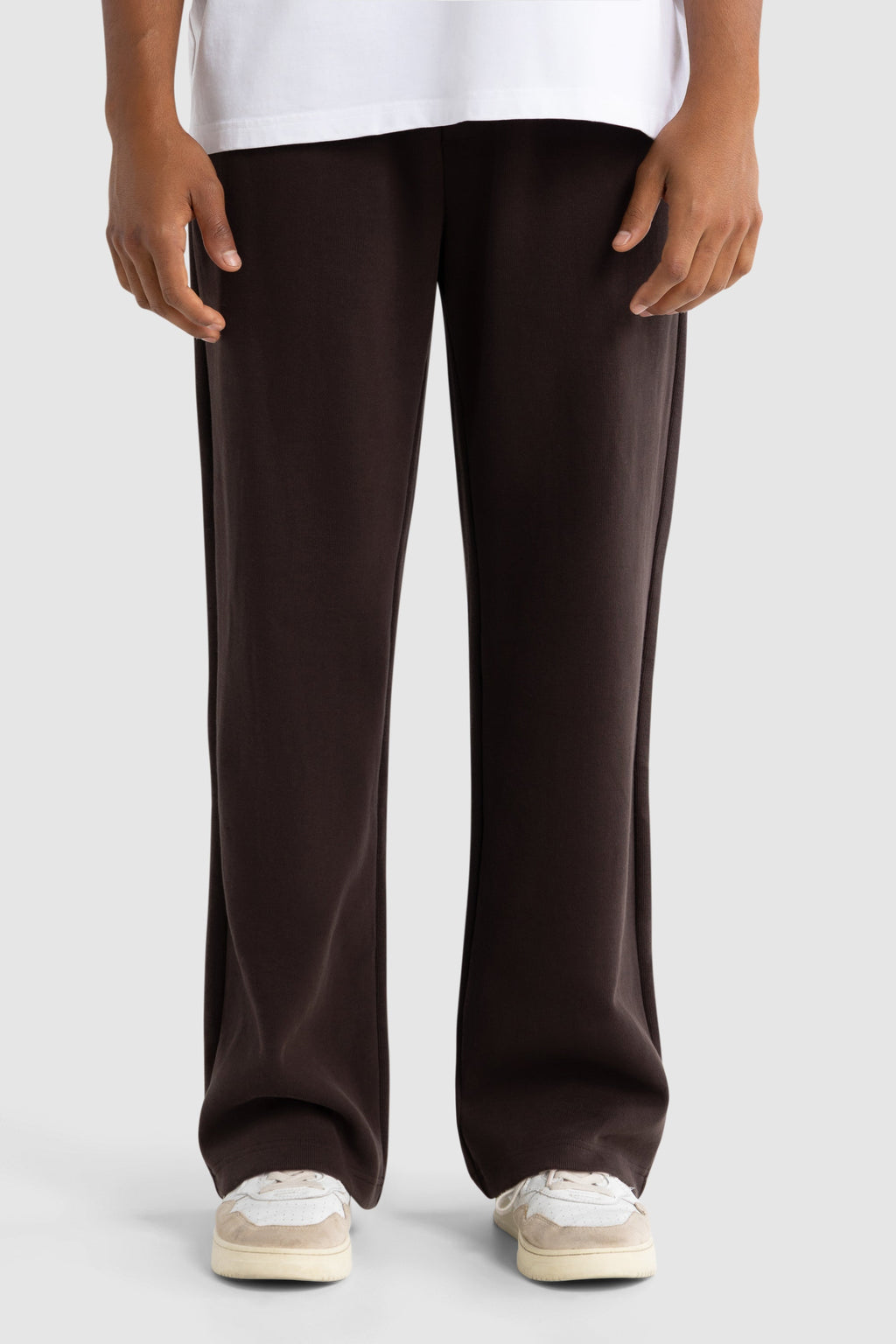 Aiden Wide Leg Pants Carob