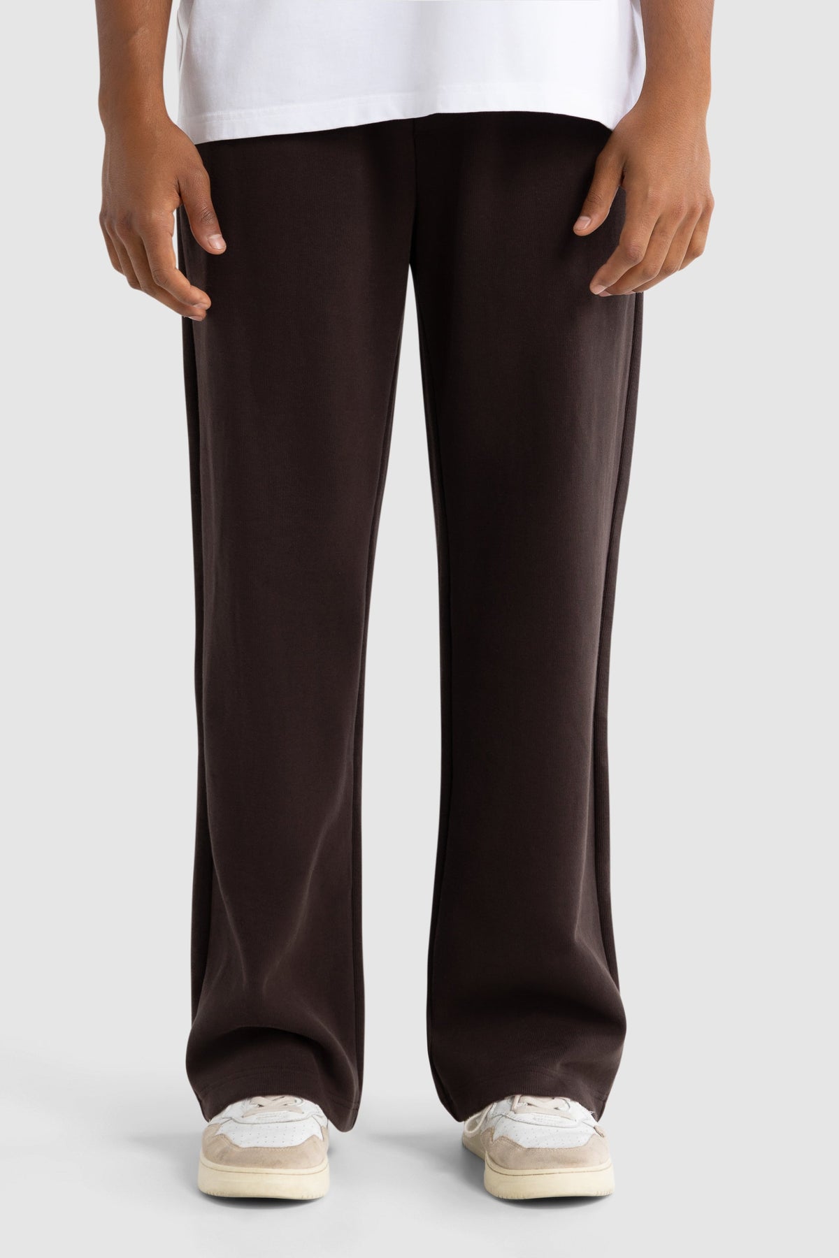 Aiden Wide Leg Pants Carob