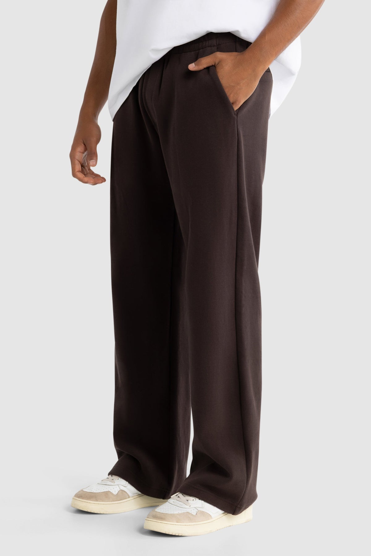 Aiden Wide Leg Pants Carob