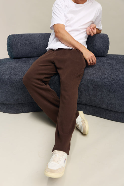 Aiden Wide Leg Pants Carob