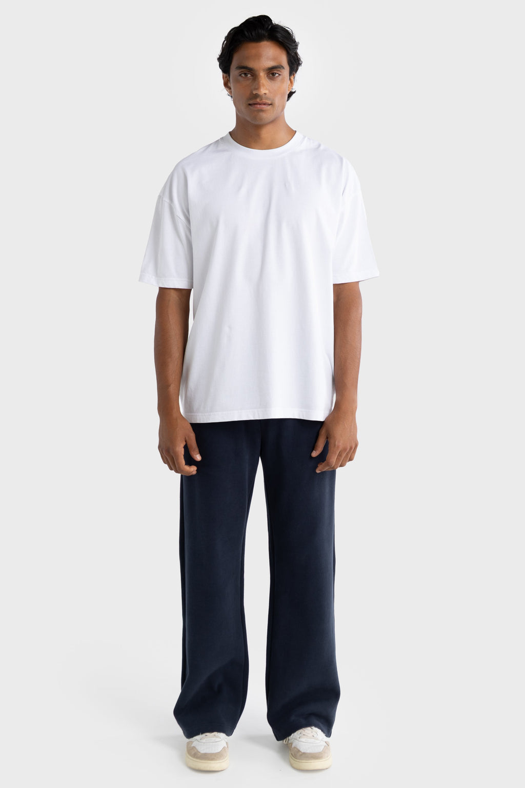Aiden Wide Leg Pants Navy
