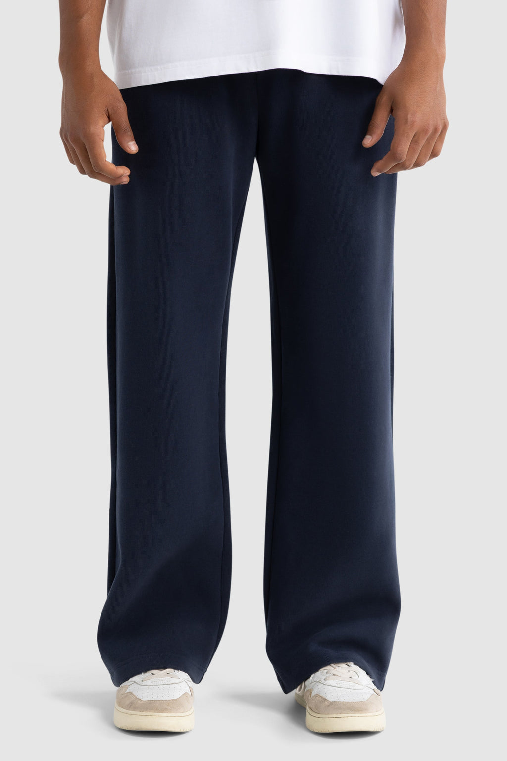 Aiden Wide Leg Pants Navy