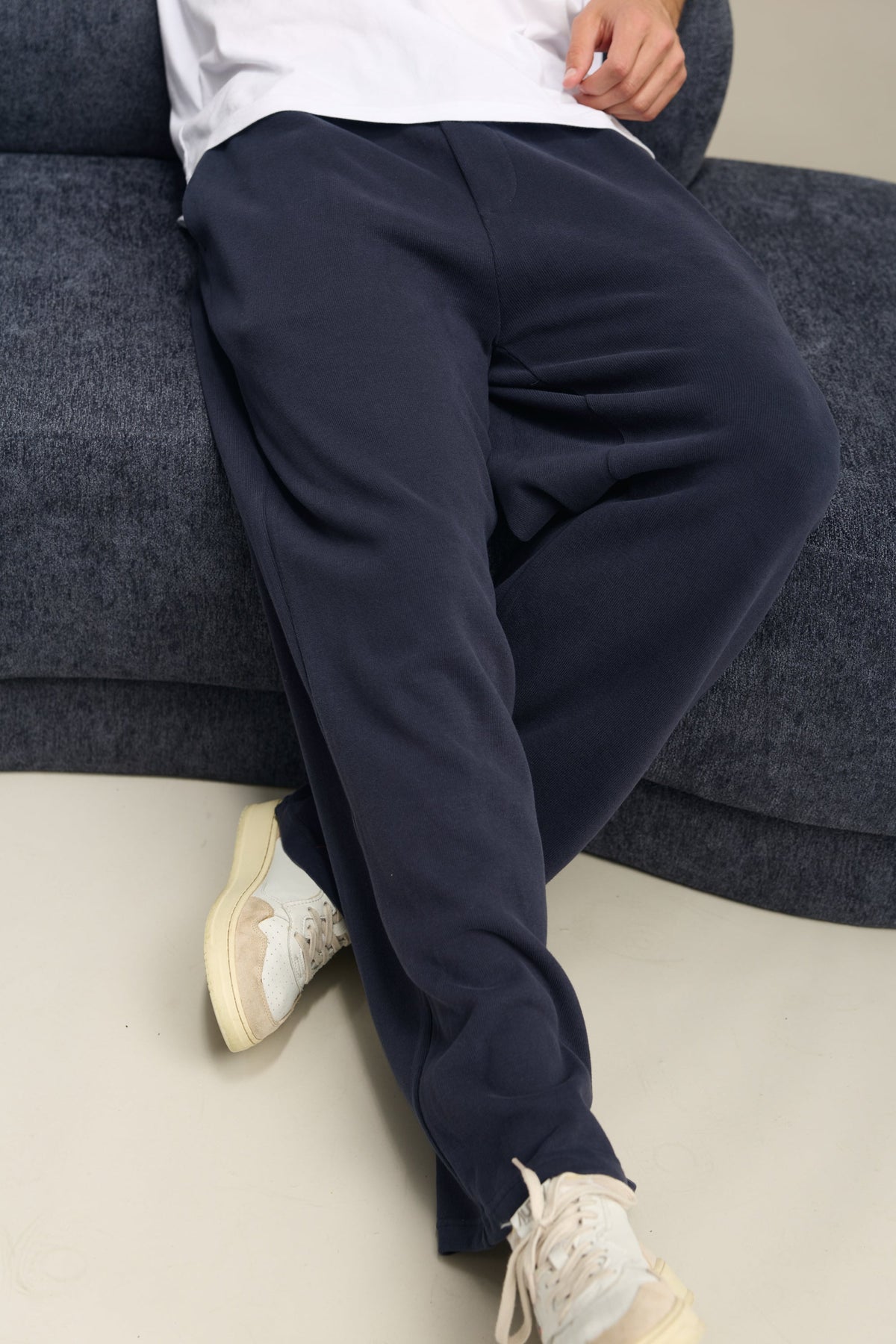Aiden Wide Leg Pants Navy