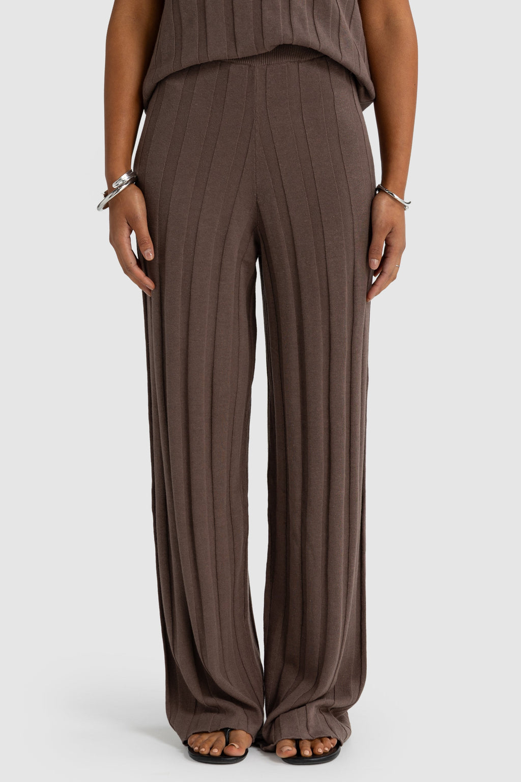 Amara Knit Pants Espresso