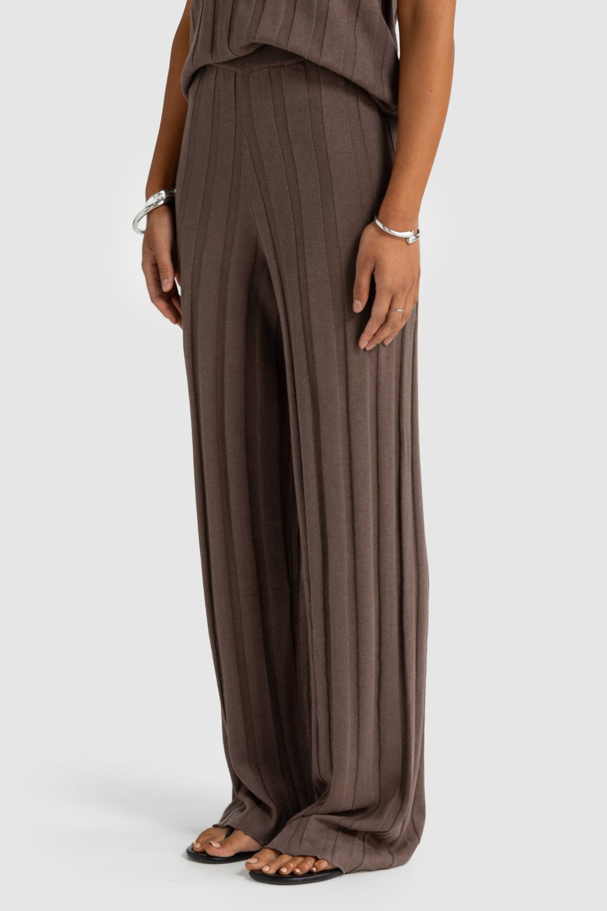 Amara Knit Pants Espresso