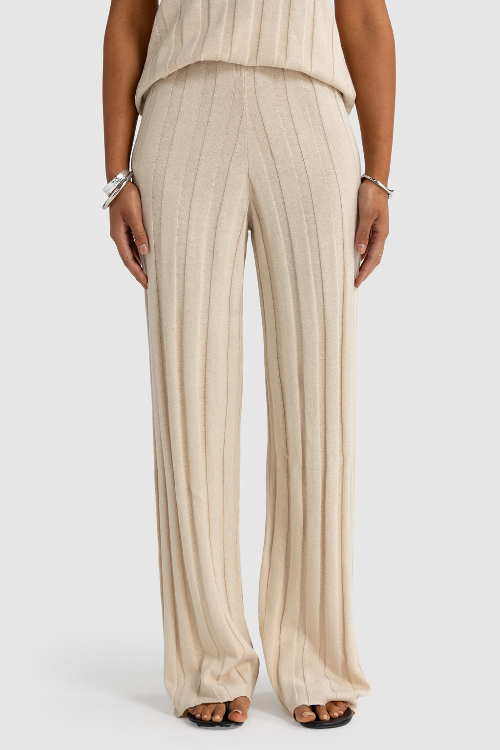 Amara Knit Pants Oat