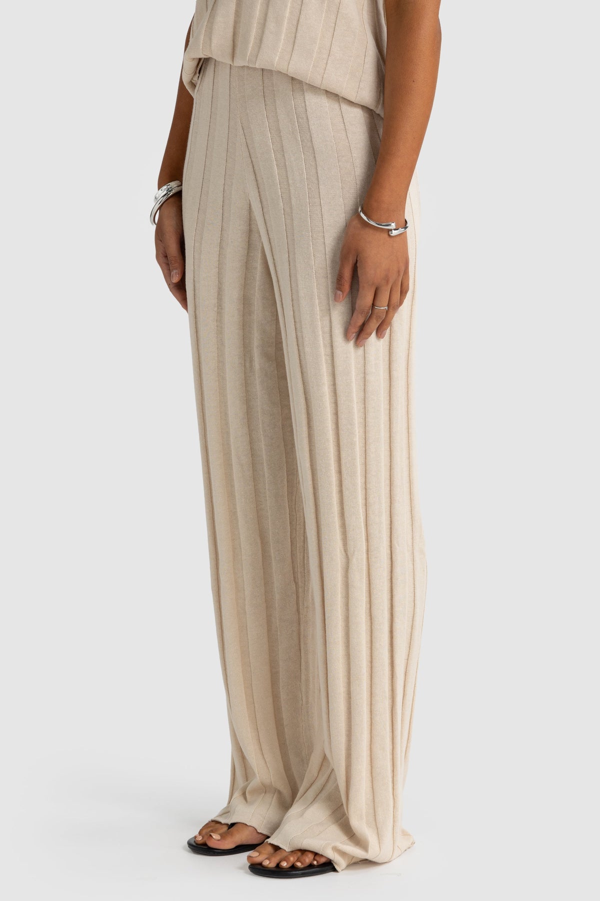 Amara Knit Pants Oat