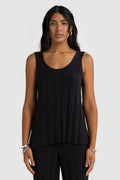Amara Knit Tank Black