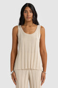 Amara Knit Tank Oat